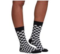 Urban Classics Men's Checker Socks 2-Pack, Multicolour (Black/White 00826), (Size: 39-42)