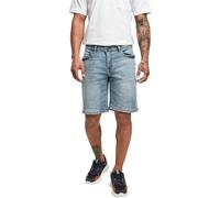 Urban Classics Men's Tb4156-relaxed Fit Jeans Shorts Denim, Light Destroyed Washed, 28W