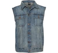 Urban Classics Men's Tb514 - Denim Vest Urban Classics Mens Vest Denim Vest (Pack of 1)