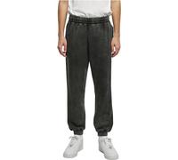 Urban Classics Men's Tb6274-heavy Stone Washed Sweatpants Pants, Black, XL