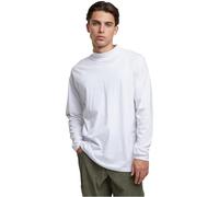 Urban Classics Men's Tb6775-mock Neck Longsleeve T-Shirt, White, 3XL