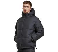 Urban Classics Basic Puffer Jacket with hood Winter Jacket black L