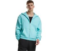 Urban Classics Men's Tb7284-fluffy Zip Hoody Sweatshirt, Beryl Blue, S