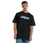 Urban Classics Men's Tb7551-uc Cursive Bold Logo Heavy Oversized Tee T-Shirt, Black, L