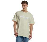 Urban Classics Men's Tb7551-uc Cursive Bold Logo Heavy Oversized Tee T-Shirt, Sand, XXL