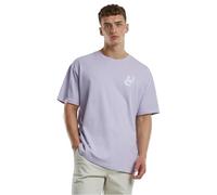 Urban Classics Men's Tb7552-uc Weavy Logo Heavy Oversized Tee T-Shirt, Fliederfarben, XXL