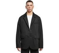 Urban Classics Men's Terry Blazer Jacket, Black, L