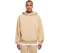 Urban Classics Men's Hoody TB4955 – Heavy Terry Garment Dye – Union Beige XL