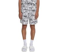 Urban Classics Viscose Aop Resort Shorts White 2XL Men