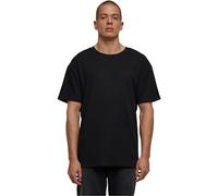 Urban Classics Men's Waffle Tea T-Shirt, Black, L