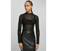 Urban Classics - Mesh Turtleneck Black - Body - black - XL - 95% Nylon, 5% Elastane XL