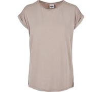 Urban Classics Ladies T-shirt Modal Extended Shoulder Short Sleeve Dusky Pink M