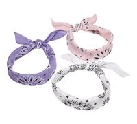 Urban Classics Multicolor Bandana 3-Pack Scarves Neckcloth Cloth Pattern Classic