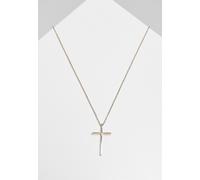 Urban Classics Necklace Big Basic Cross Necklace Gold