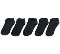 Urban Classics No Show Socks 5-Pack Socks black EU 43-46