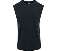 Urban Classics - Open Edge Sleeveless Shirt Black - 3XL