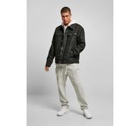 Urban Classics - Organic Basic Denim Black Washed - Jeans Jacket - black - S - 100% Cotton S