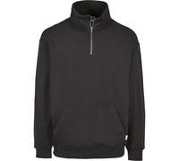 Urban Classics Organic Basic Troyer Pullover Bio-Cotton Stand-Up Collar Sweater
