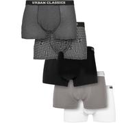 Urban Classics Organic Boxer Shorts 5-Pack M.Stripeaop/M.AOP/Blk/Asp/Wht