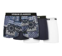 Urban Classics Organic Boxershorts 3-Pack Men Underwear Stretch Jersey