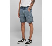 Urban Classics - Organic Denim Bermuda Light Skyblue Acid Washed - Shorts - blue - W31 - 100% Cotton W31