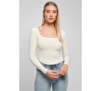 Urban Classics - Organic Longsleeve White Sand - Body - white - L - 100% Cotton,Jersey L