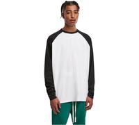 Urban Classics Organic Oversized Raglan Longsleeve Pullover Shirt 2Tone