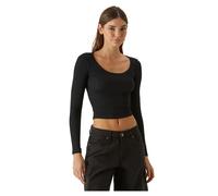 Urban Classics Organic Rib Wide Neck Long Sleeve T-shirt