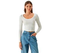 Urban Classics Organic Rib Wide Neck Long Sleeve T-shirt