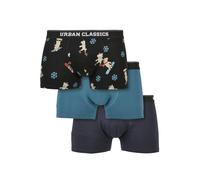 Urban Classics Organic X-Mas Boxer Shorts 3-Pack Underwear Bio