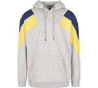 Urban Classics Oversize 3-Tone Hoody Triple Sweatshirt Hoodie Long