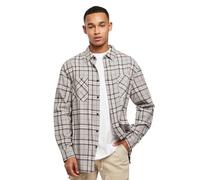Shirt Urban Classics Long Oversized Grey Check Grey L