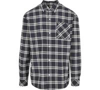 Urban Classics Oversized Check Shirt Flannel Shirt Checked Long Men