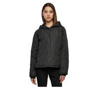 Hooded Puffer Jacket Urban Classics Diamond Noir XL