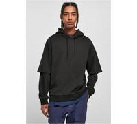 Urban Classics Oversized Doublesleeve Hoodie Men Hooded Sweatshirt Drawstring