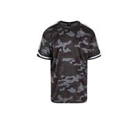 Urban Classics Oversized Mesh Aop Short Sleeve T-shirt Grey M Men