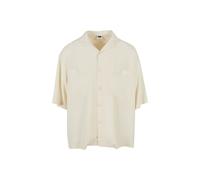 Urban Classics Oversized Resort Shirt Whitesand size XL | Casual Shirts Outlet | Men | White XL