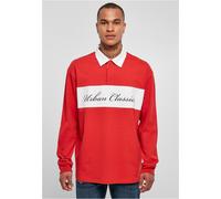 Urban Classics Oversized Rugby Longsleeve Men's Pullover Polo Shirt Oversize Fit