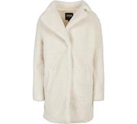 Women's coat Urban Classics oversized sherpa-large sizes Blanc 3XL