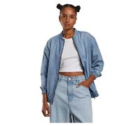 Women's oversized denim jacket Urban Classics Bleu 4XL