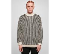 Urban Classics Oversized Two Tone Sweater Men Crewneck Pullover