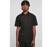 Urban Classics - Oversized Zip Black - Polo - black - S - 100% Cotton,Cotton S