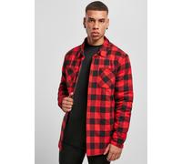 Flannel shirt with laces Urban Classics Noir S