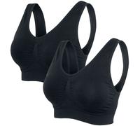 Urban Classics Pads Sport Bra (2-pack) Underwear black 3XL