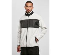 Urban Classics Patched Micro Fleece Men's Jacket Stand up Collar Oversize Fit