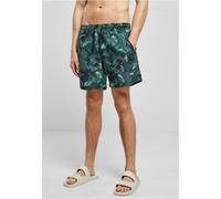 Urban Classics Pattern Swimming Shorts Black 3XL Man
