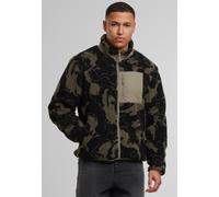 Zipped fleece Urban Classics Teddy Vert 2XL
