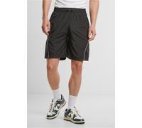 Urban Classics - Piped Panel Black - Shorts - black - 4XL - Shell: 100% Polyester; Lining: 100% Polyester 4XL