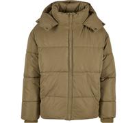 Urban Classics Puffer Jacket With Flap Hood Men's Quilted Modern Nylon New
