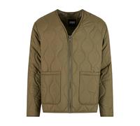 Urban Classics Men's Tb7248-padded Quilting Jacket Lightweight, Olive, XXXXXL